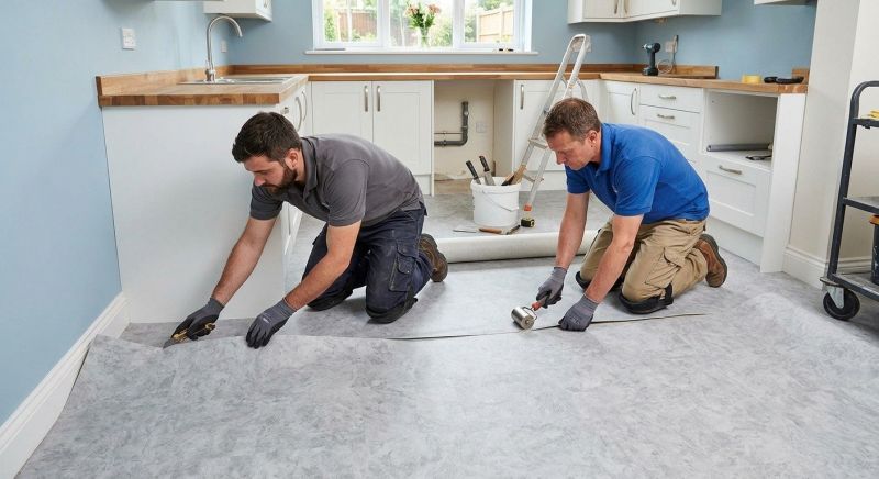 Linoleum Floor Installation in Oakland, TN