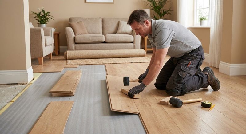Laminate Floor Installation in Covington, TN