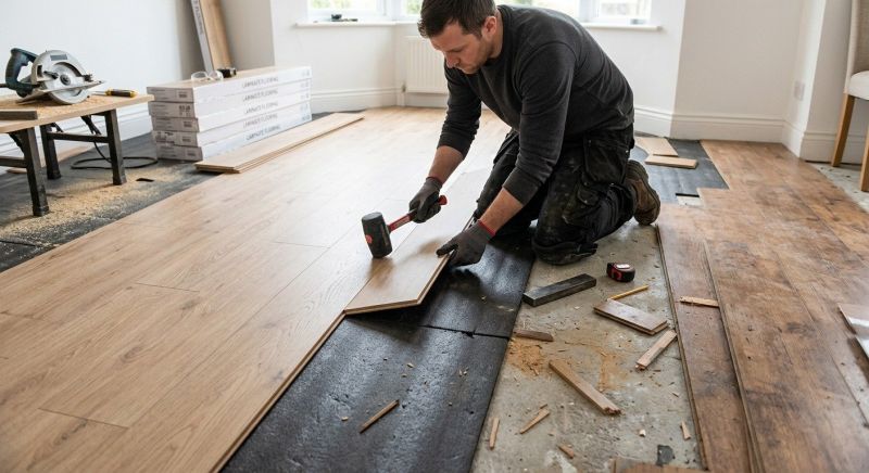 Laminate Floor Installation in Ripley, TN