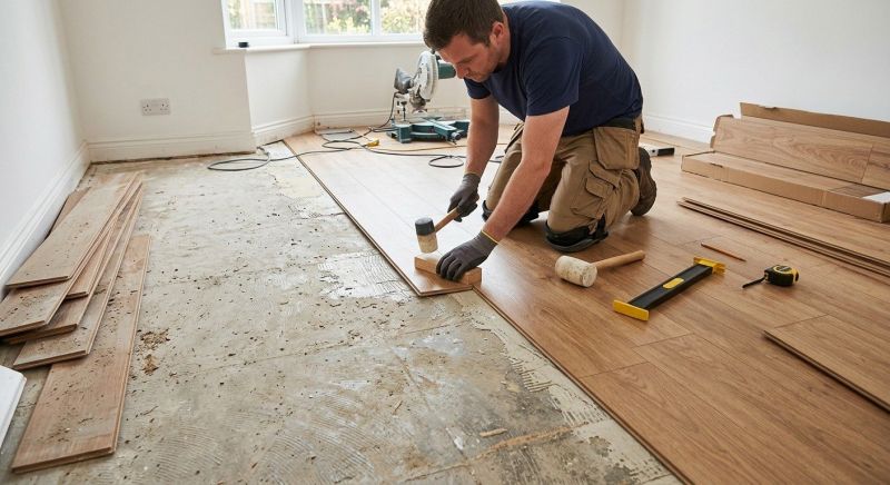Laminate Floor Remodeling in Tipton County, TN
