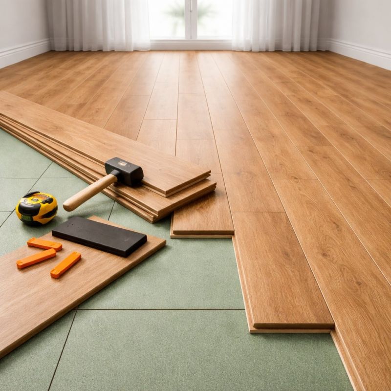 Laminate Floor Remodeling in Tipton County, TN