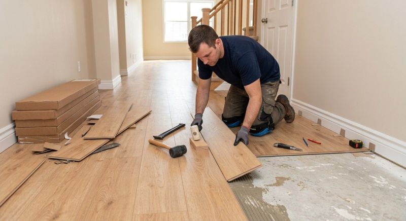 Laminate Floor Replacement in Covington, TN