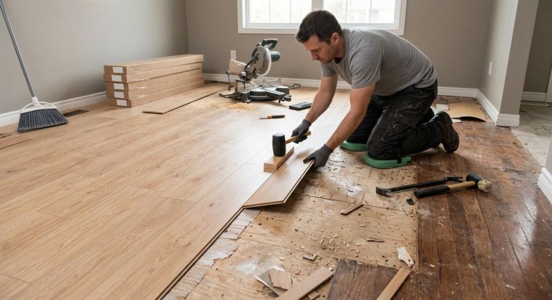 Laminate Flooring Replacement in Tipton County, TN