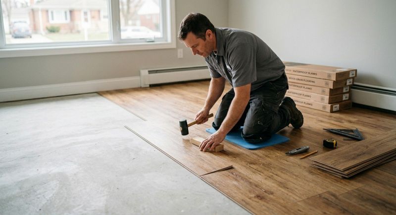 Linoleum Floor Installation in Atoka, TN