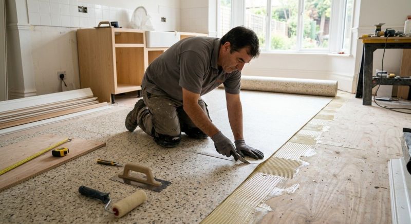 Linoleum Floor Installation in Osceola, AR
