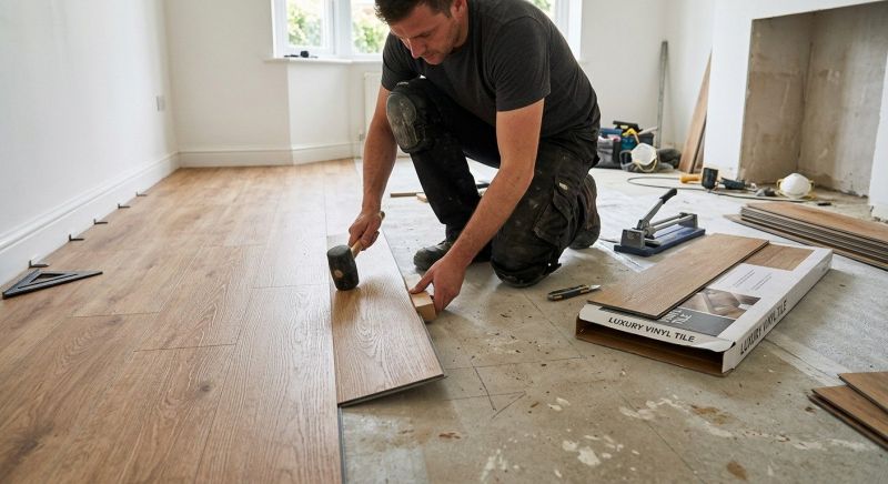 Luxury Vinyl Tile Installation in Millington, TN