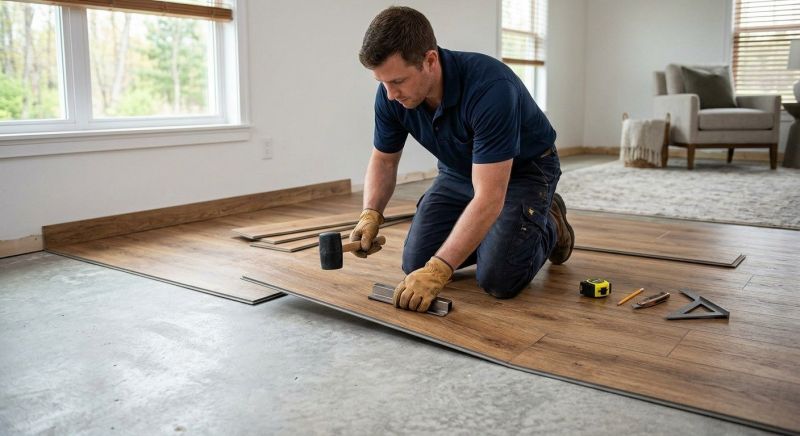 Luxury Vinyl Tile Installation in Millington, TN