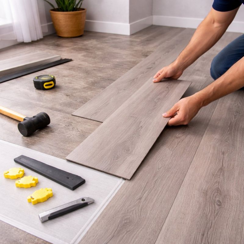 Lvt Flooring Installation in Oakland, TN