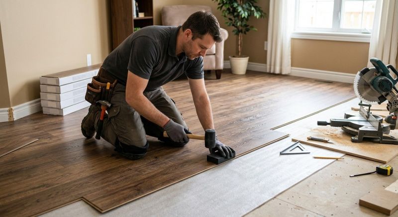 Plank Laminate Installation in Tipton County, TN