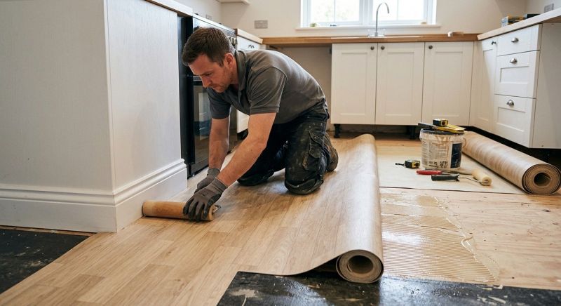 Sheet Linoleum Installation in Arlington, TN