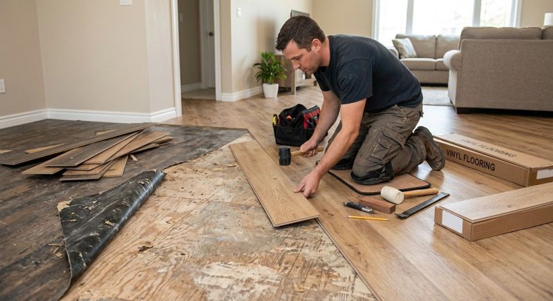 Vinyl Flooring Installation in Arlington, TN