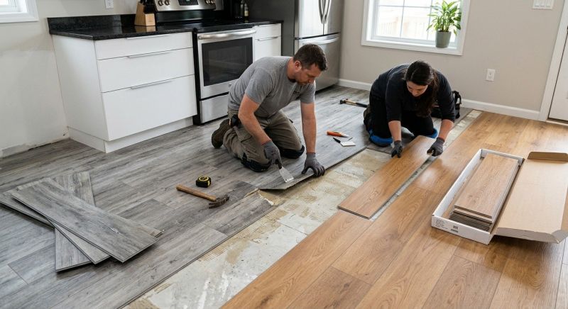 Vinyl Tile Installation in Tipton County, TN